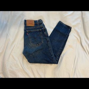 Levi’s 550 Relaxed Tapered High Waist Jeans Size 10 29”
